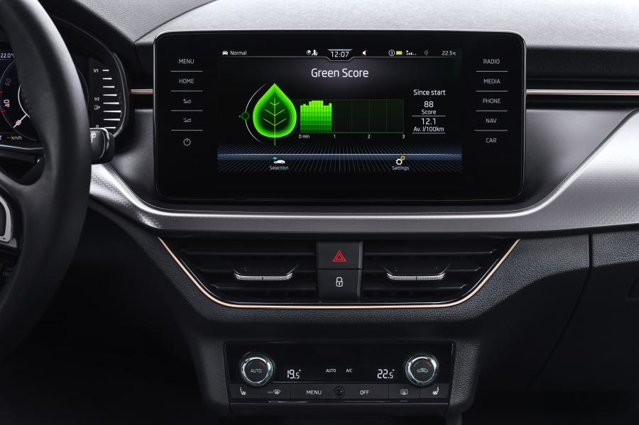 Детали интерьера Skoda Kamiq 2019 года  (WW) (фото 91 из 217)